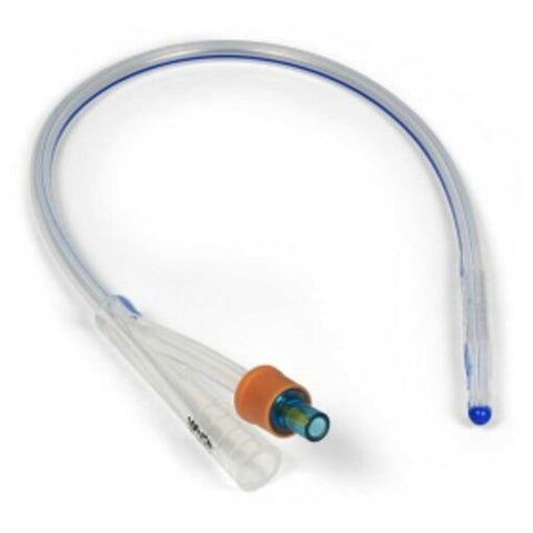 All Silicone Foley Catheter, Orange, Fr16