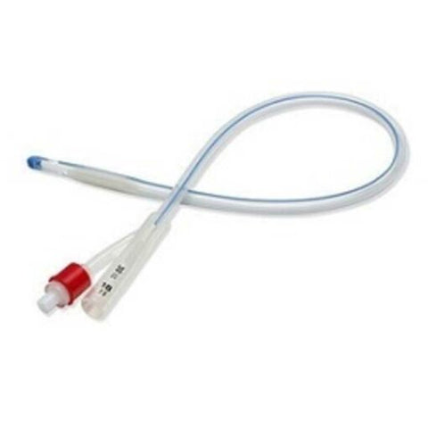 All Silicone Foley Catheter, Red, Fr18