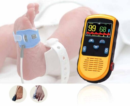 Handheld polsoksimeter, pediatriese en neonate (PC-66B)