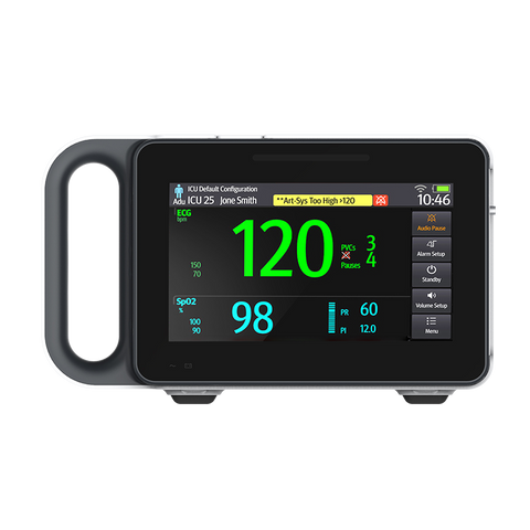 Multi-Parameter Patient Monitor LED spo2+nibp+temp