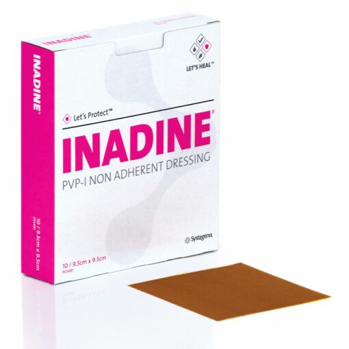 Inadine Dressing 9.5cm x 9.5cm – 25pcs