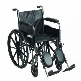 DRIVE DEVILBISS SILVER SPORT 2 WHEELCHAIR (Seat width 18 inch)