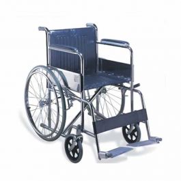 ECONOMICAL BLUE STANDARD WHEELCHAIR