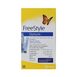 Gluco Test Strips  Abott  FreeStyle Optium