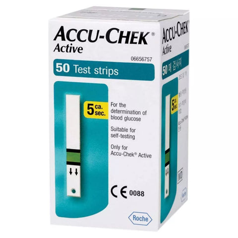 Accu Chek Active, 50 Test Strips - 1