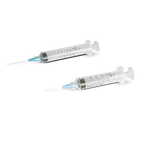 23G x 1 1/4” (0.60 x 32mm) Luer lock syringe