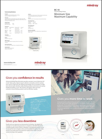 Auto Hematology Analyzer - BC-10