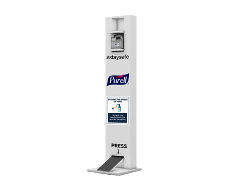 PURELL Hand sanitizer foot operated stand - 1