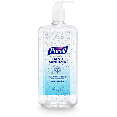 PURELL advanced hand sanitizer 1 L bottle with pump - 1