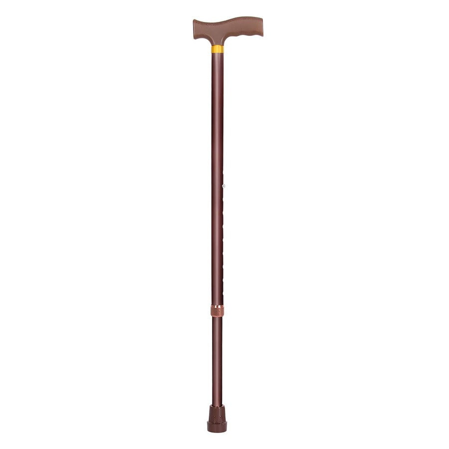 Copper color aluminium walking stick - 1