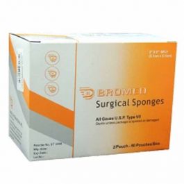 Sterile Surgical Sponges, 8ply, Pack of 50