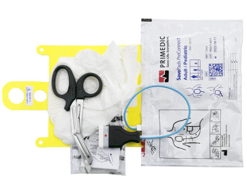 Save Pads Preconnect-Set Adult/Child Minimum 1 Year For Heartsave Since S.N.739Xxxxxxx