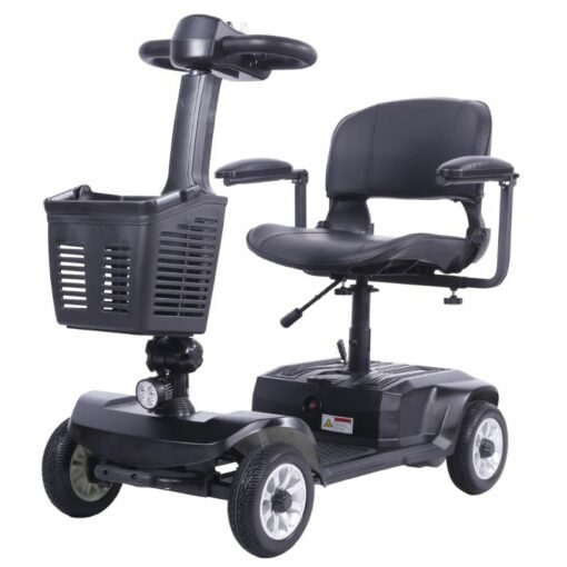 4 Wheel Electric Scooter Wheelchair for Adult Seniors Open Armrest, Swivel Seat – X-02