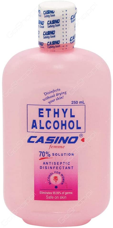 Casino Ethyl Alcohol 70% Solution – 250ml, Femme – Pink