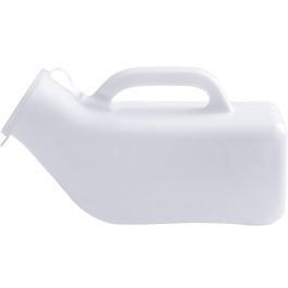 White Plastic 1000ml Male Urinal