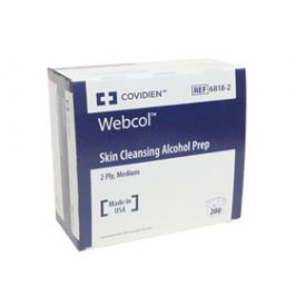 6818-1 WEBCOL SKIN CLEANSING ALCOHOL PREP COVIDIEN