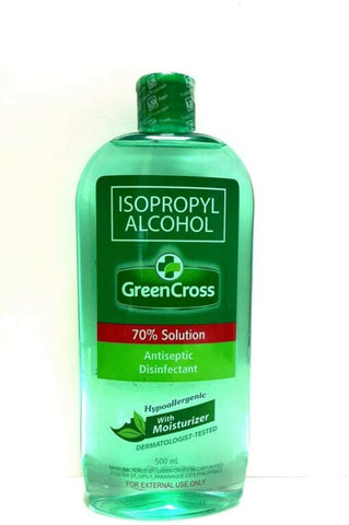 Green Cross Isopropyl Alcohol with Moisturizer – 500ml