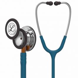 3M Littmann Stethoscope Classic III Caribbean Blue Tube with Mirror Chestpiece - 5874