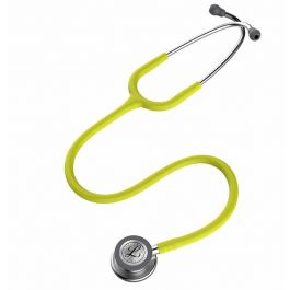 3M Littmann Stethoscope Classic III Lemon-Lime Tube Standard Finish - 5839