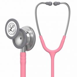 3M Littmann Stethoscope Classic III Rose Pink Tube with Standard Finish - 5639