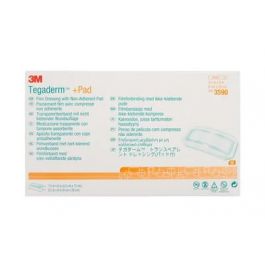 3590 3M Tegaderm + Pad Transparent Dressing with Absorbent Pad