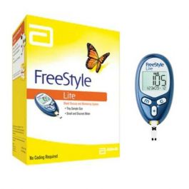 FREESTYLE LITE METER+LANCETS + STRIPS 50'S