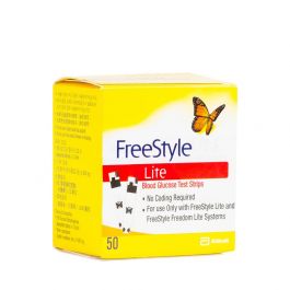 FREESTYLE LITE TEST STRIPS 50'S