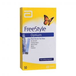 FREESTYLE OPTIUM TEST STRIPS 50'S