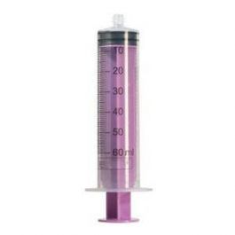 SYR-60S Enteral syringe. Purple ,60ml, single use, with ENFit connector, 50/Case