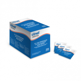 CLINELL ALCOHOLIC 2% CHLORHEXIDINE SKIN WIPES - BOX OF 200'S