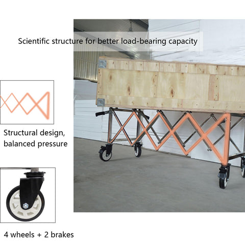 Buy Stainless Steel Funeral Church Truck | Foldable Casket Trolley Cart for Mortuary Use – UAE & Africa