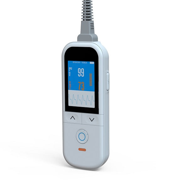 Portable handheld pulse oximeter for accurate SpO2 and heart rate monitoring