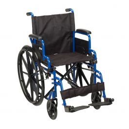 DRIVE DEVILBISS BLUE STREAK LIGHTWEIGHT WHEELCHAIR