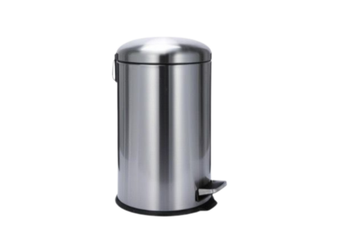 AKC 20-liter Dome Cover Pedal Bin met Slow Down Funksie