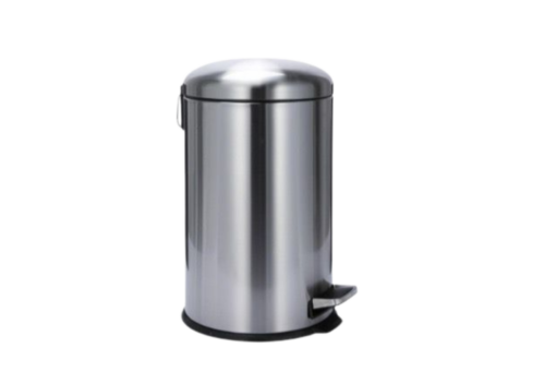 AKC 20-Liters Dome Cover Pedal Bin with Slow Down Function