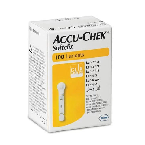 100 إبرة وخز Accu-Chek Softclix