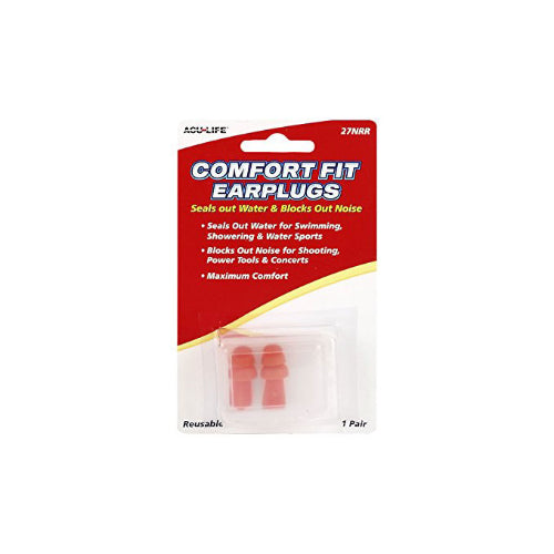 Acu Life Comfort Fit Silicone Ear Plugs