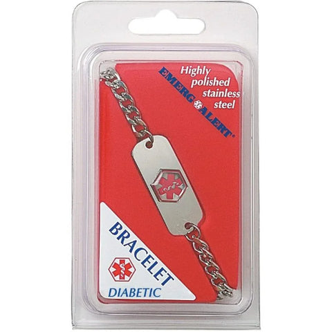 Apothecary C Clamshell Diabetic Bracelet 2-36