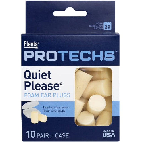 Apothecary Flents Foam Ear Plugs 10Pr+Case