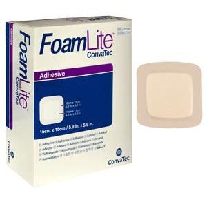 Silicon Foam Lite Adhesive Wound care Sterile 15 x 15