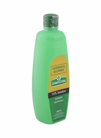 Green Cross Isopropyl Alcohol 70% Solution – 500ml