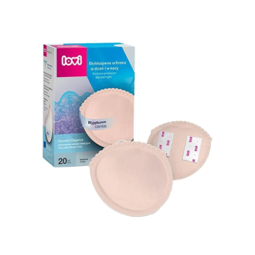 Lovi Breast Pads Discreet Elegance Lovi 20 Pcs Beige- 19610