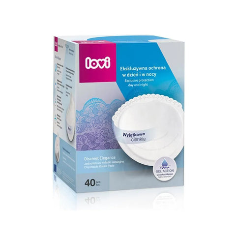 Lovi Breast Pads Discreet Elegance Lovi 40 Pcs-19602