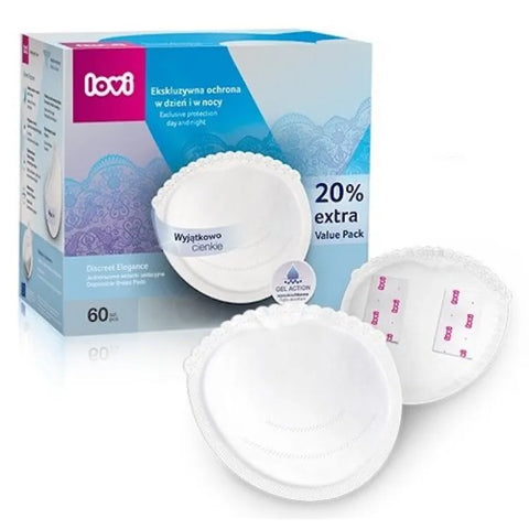 Lovi Breast Pads Discreet Elegance Lovi 60 Pcs- 19607