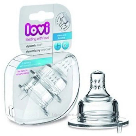 Lovi Dynamic Teat – Super Vent 9M+ Fast ( 2Pcs)- 18752