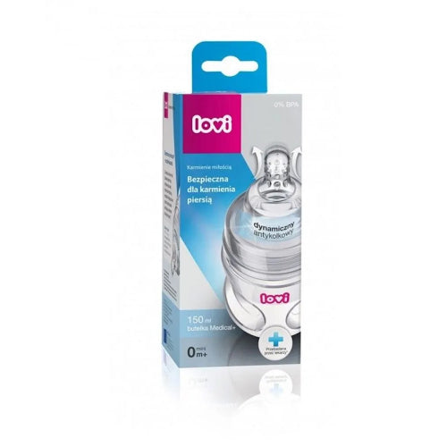 Lovi Medical+ Bottle With Dynamic Teat 150 Ml 0M+ – 21564