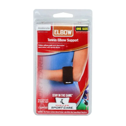 Mueller Tennis Elbow Support Black Osfm-819