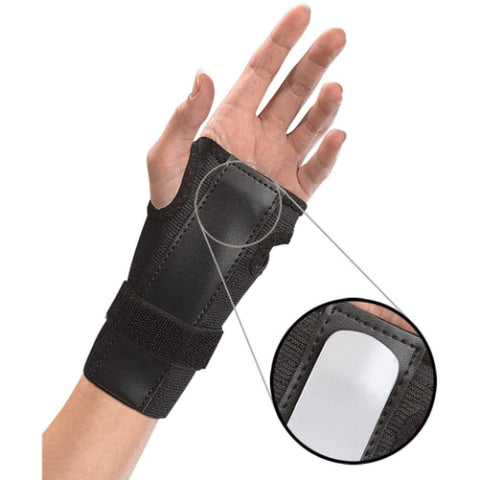 Mueller Wrist Brace With Splint Black Osfm-300