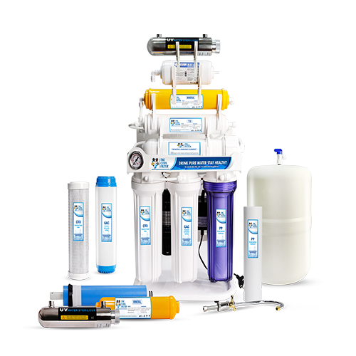 R.O WATER PURIFICATION SYSTEM 50GPD – 8 Stages