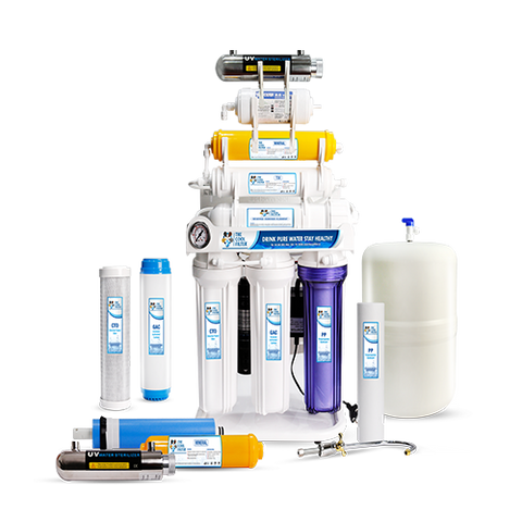 R.O WATER PURIFICATION SYSTEM 50GPD – 8 Stages